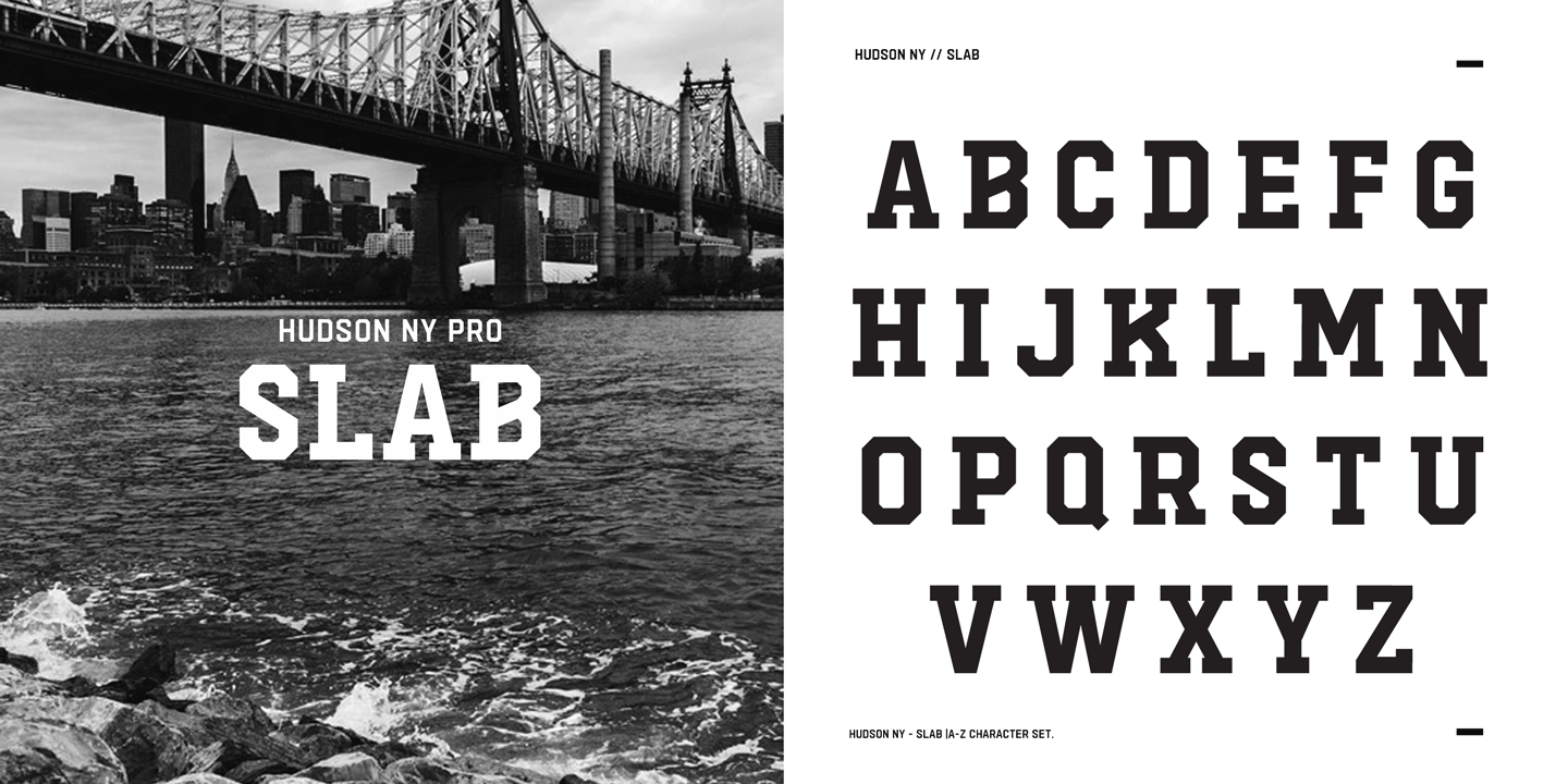 Beispiel einer Hudson NY Pro Serif-Schriftart #13